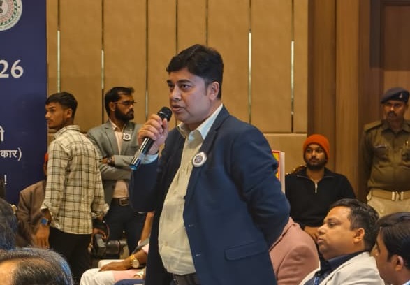 Director addressing an SNM Trust gathering